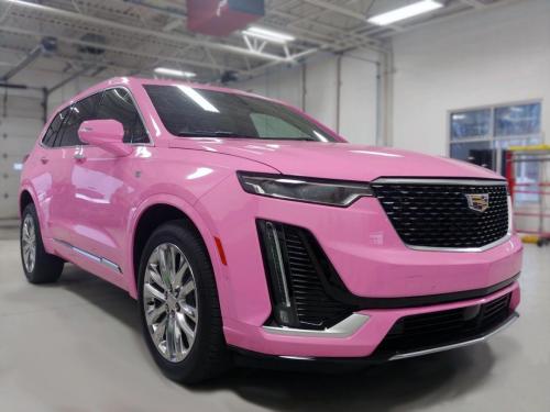 2020 Cadillac XT6 Bubblegum Pink Vinyl Wrap